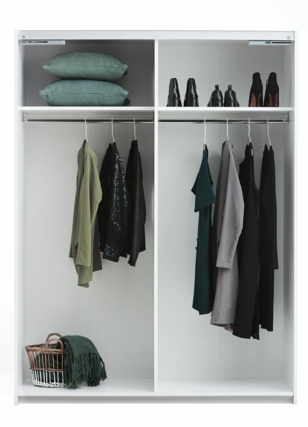Wardrobe TARP 151x201 white high gloss - Image 5