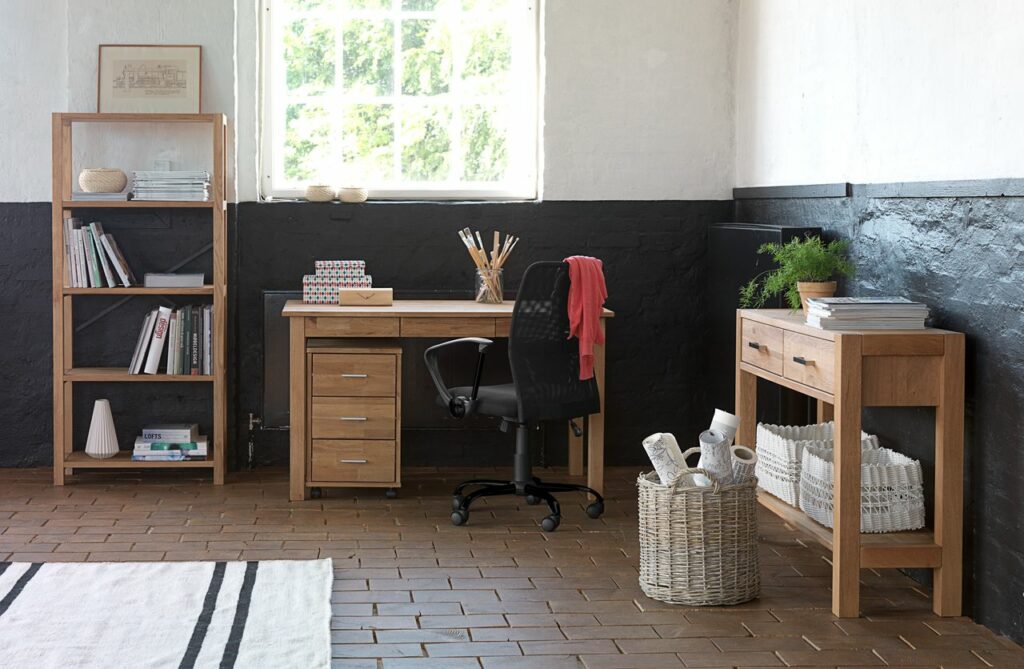 Office chair DALMOSE black mesh JYSK