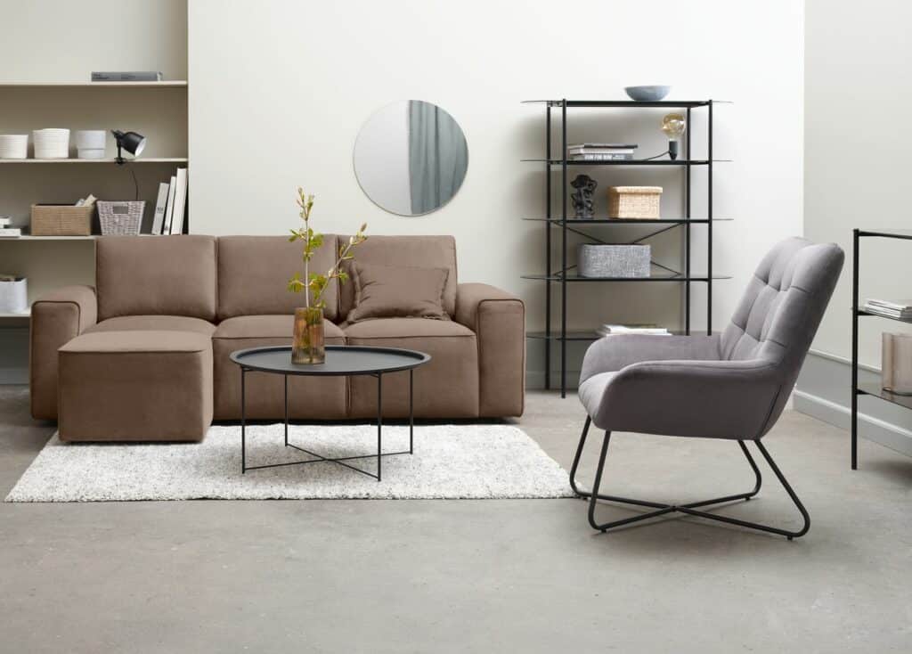 Coffee table RANDERUP D.75 black - JYSK
