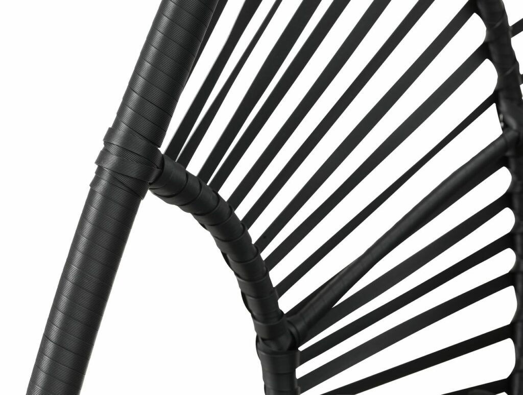 Hanging chair GJERN black JYSK