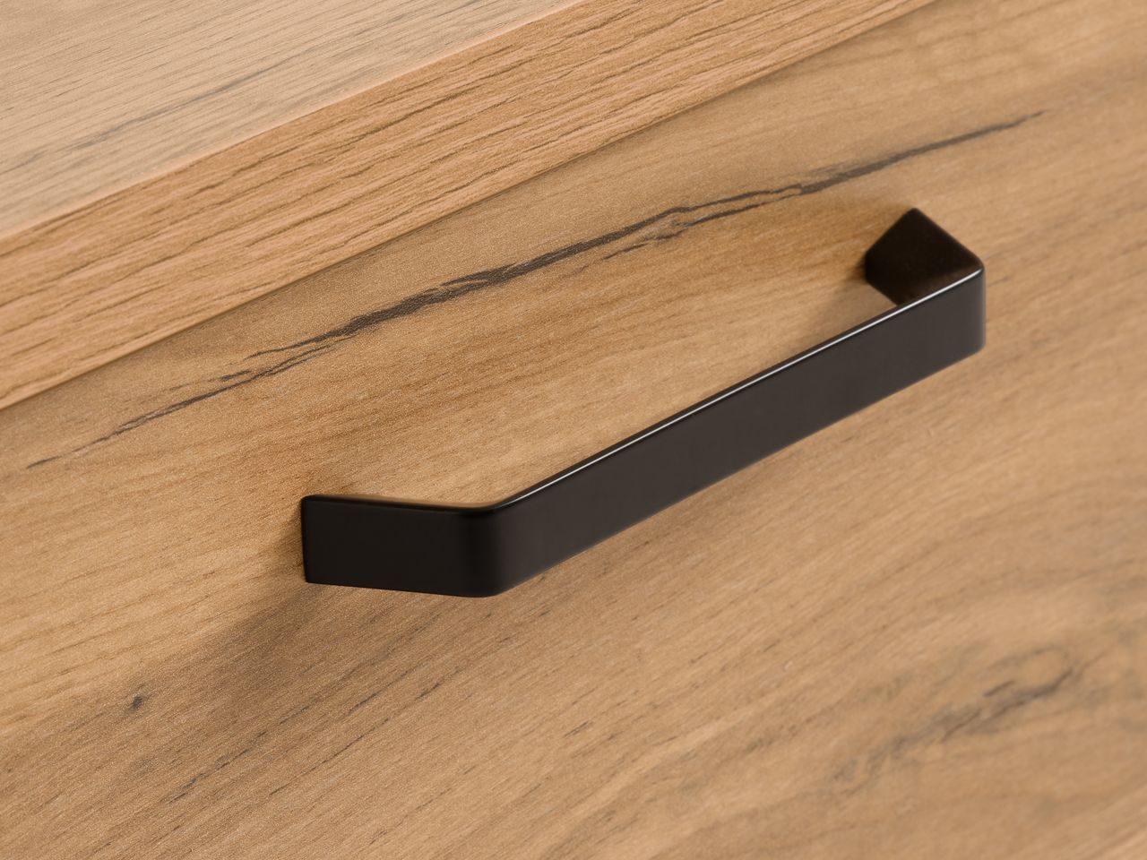 Bedside table LINTRUP 1 drawer oak JYSK