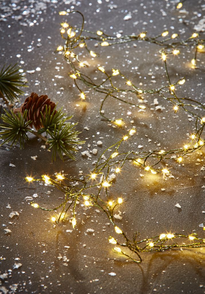 String lights VERDELIT w/600LED and timer JYSK