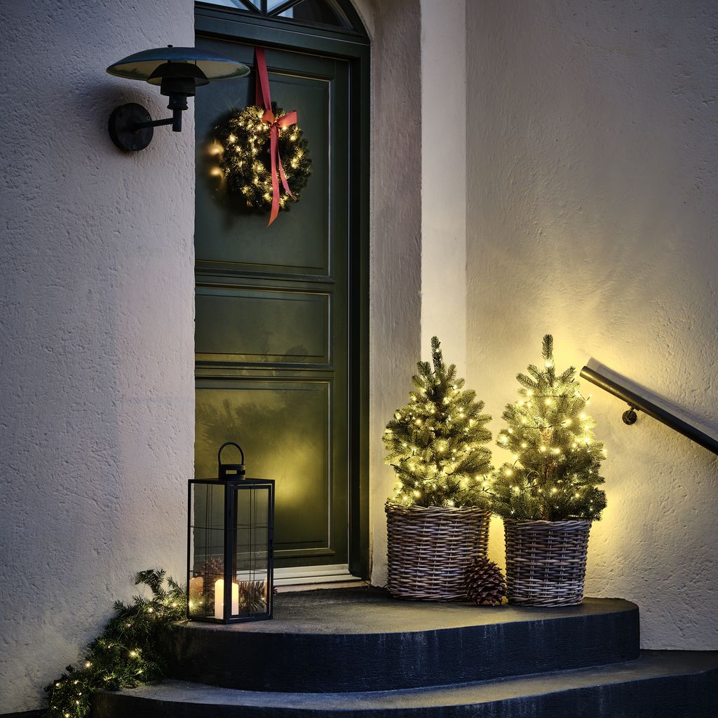 Artificial tree BERLINGR H90cm w/LED JYSK