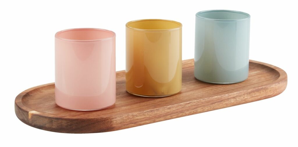 Decorative tray FILLIP W13xL30cm wood JYSK