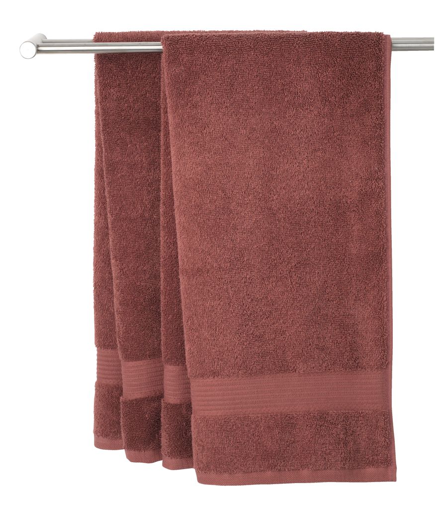 Bath sheet KARLSTAD 100x150 plum - JYSK