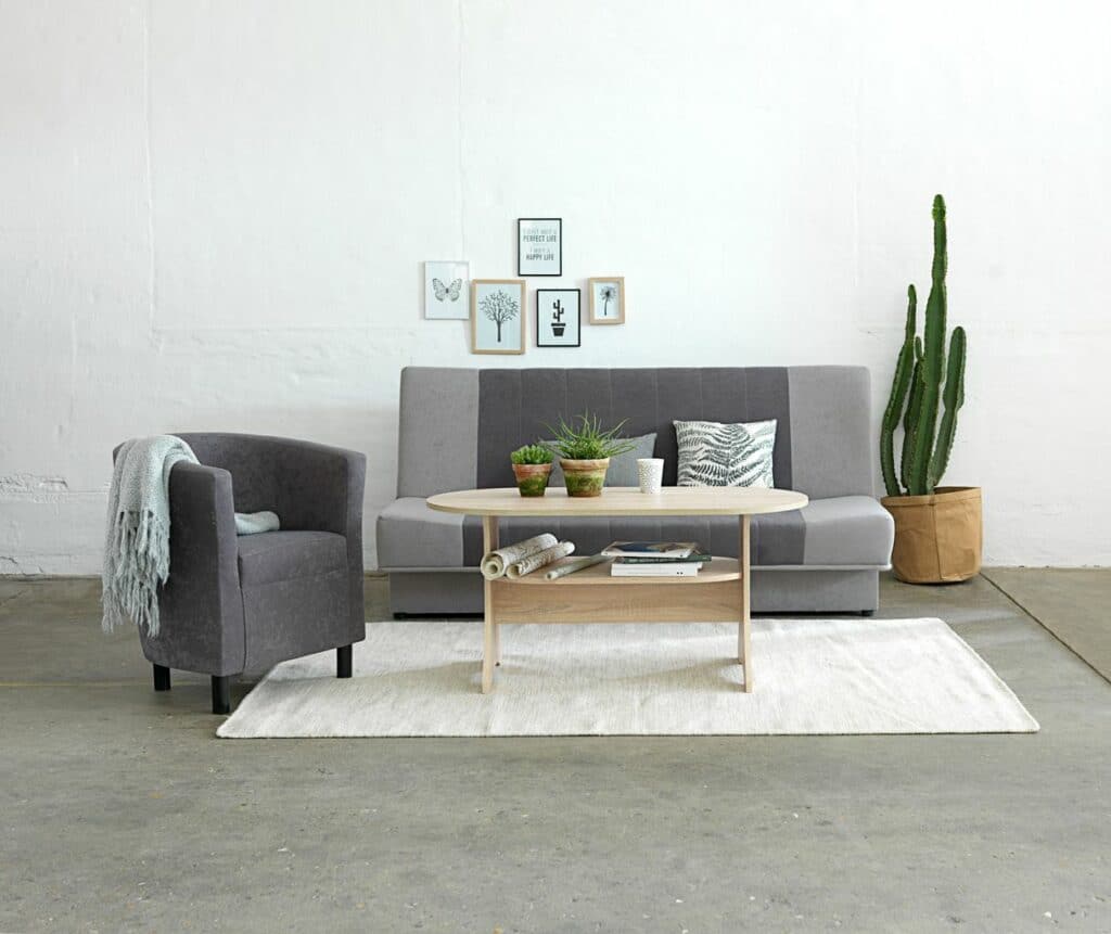 Armchair HEJLS grey JYSK