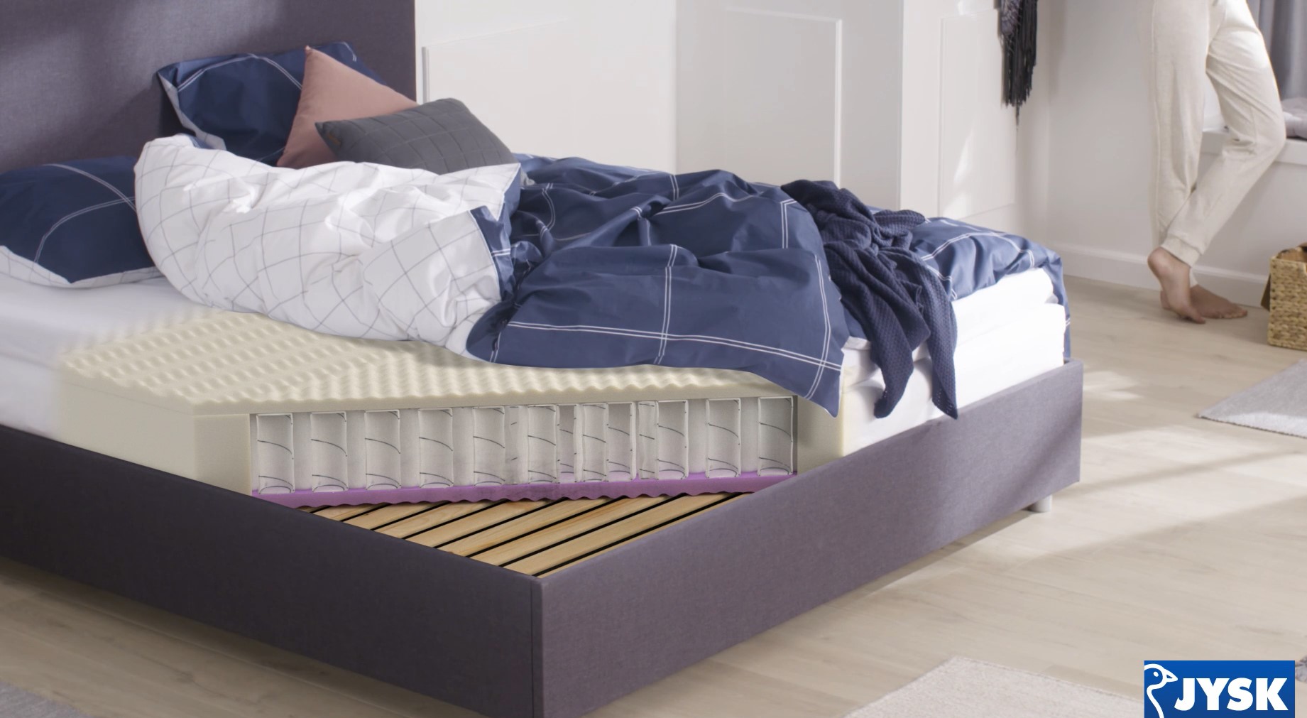 WHY CHOOSE A SPRING MATTRESS? JYSK