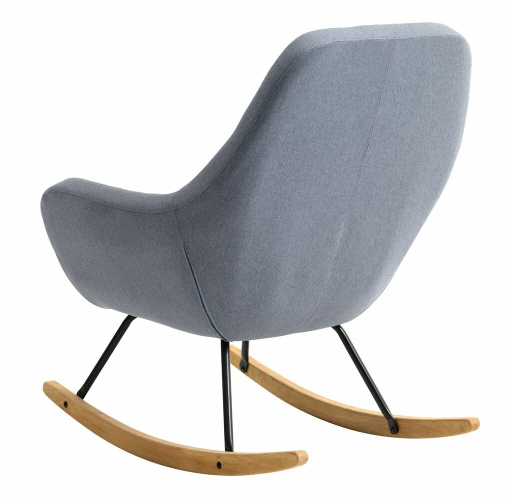 Rocking chair NEBEL light blue - JYSK
