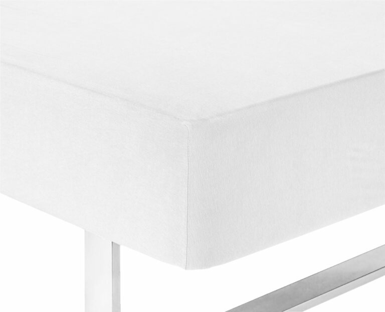 Jersey Fitted sheet JANNE 90x200x30 white JYSK