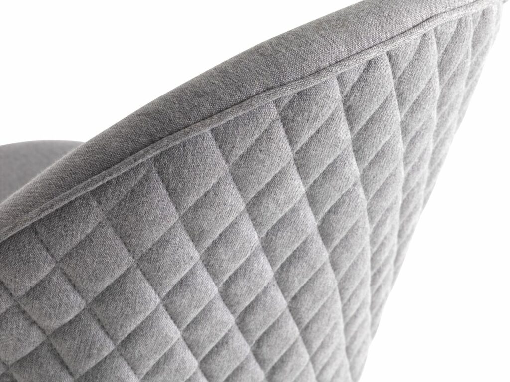 Desk chair KOKKEDAL grey/white JYSK