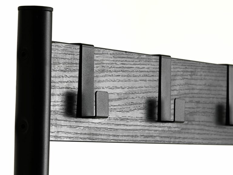 Hallway unit ELVERUM metal black JYSK