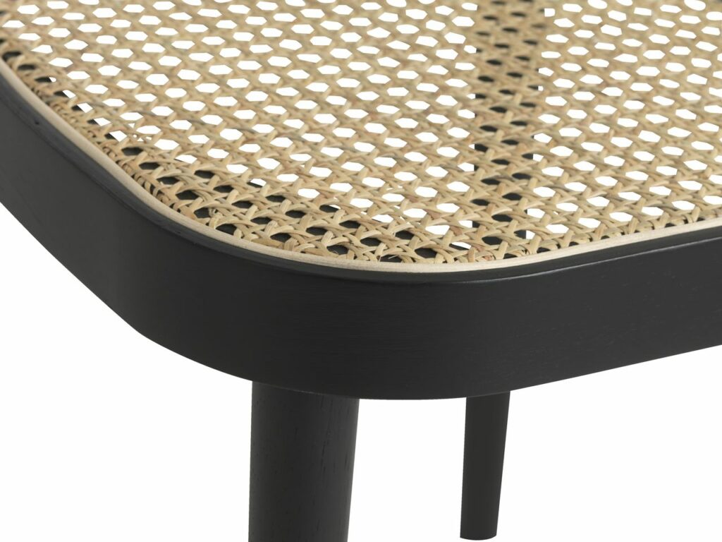 Dining chair FAURHOLT black/natural JYSK