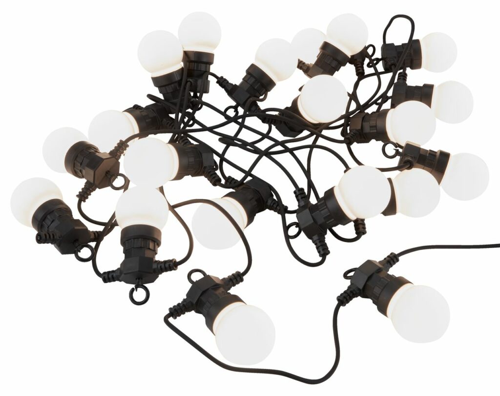 String lights FESTING 6.7m w/20 LED white JYSK