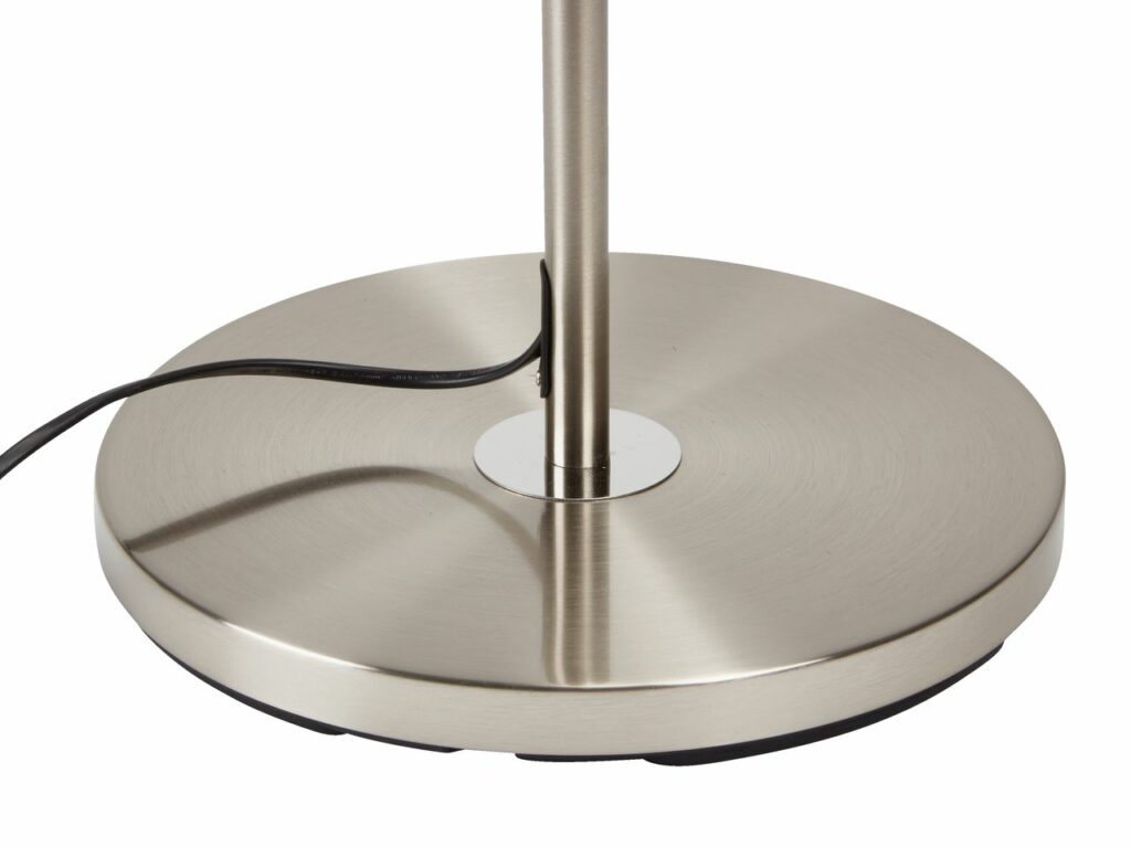 Floor lamp KRISTOF H145cm brushed steel JYSK