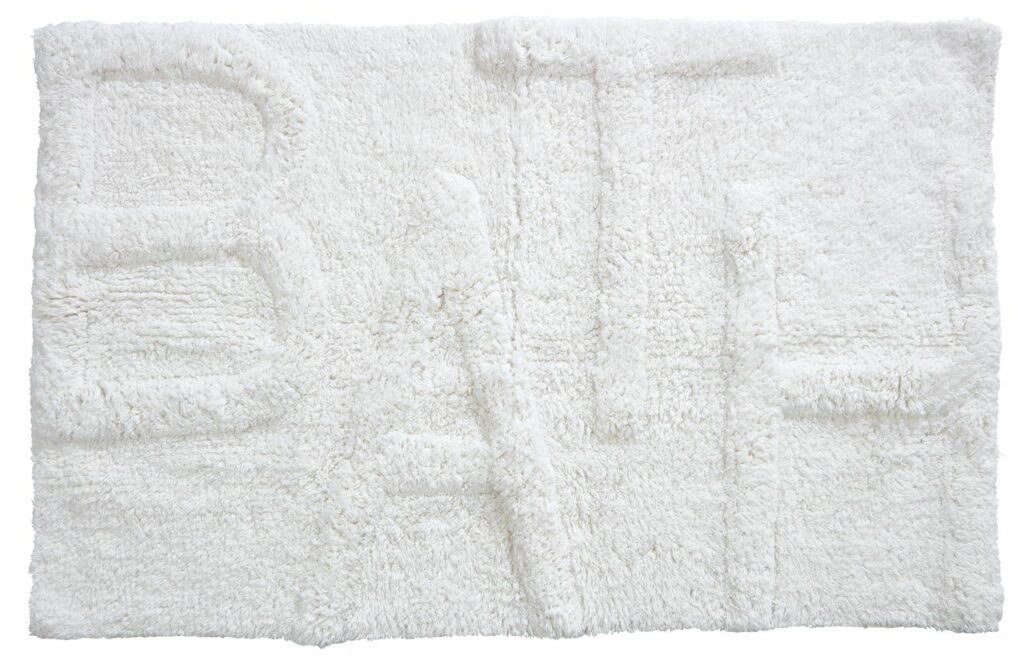 Bath mat FORSVIK 50x80 white JYSK