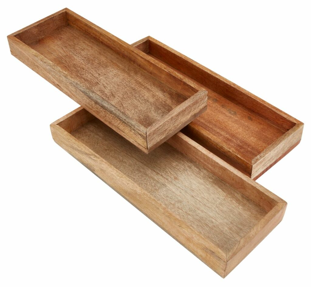 Decorative tray TAGE W15xL39cm wood JYSK