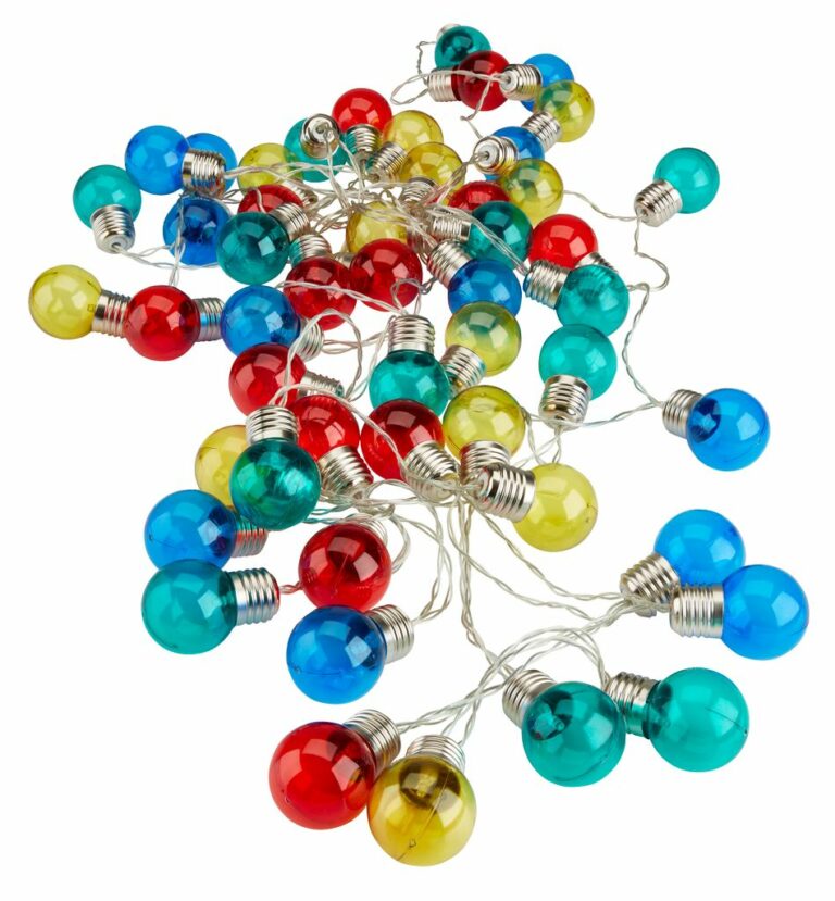 String lights FINK 7,35m W/50 LED color JYSK