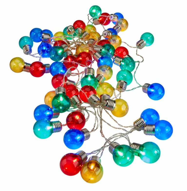 String lights FINK 7,35m W/50 LED color JYSK