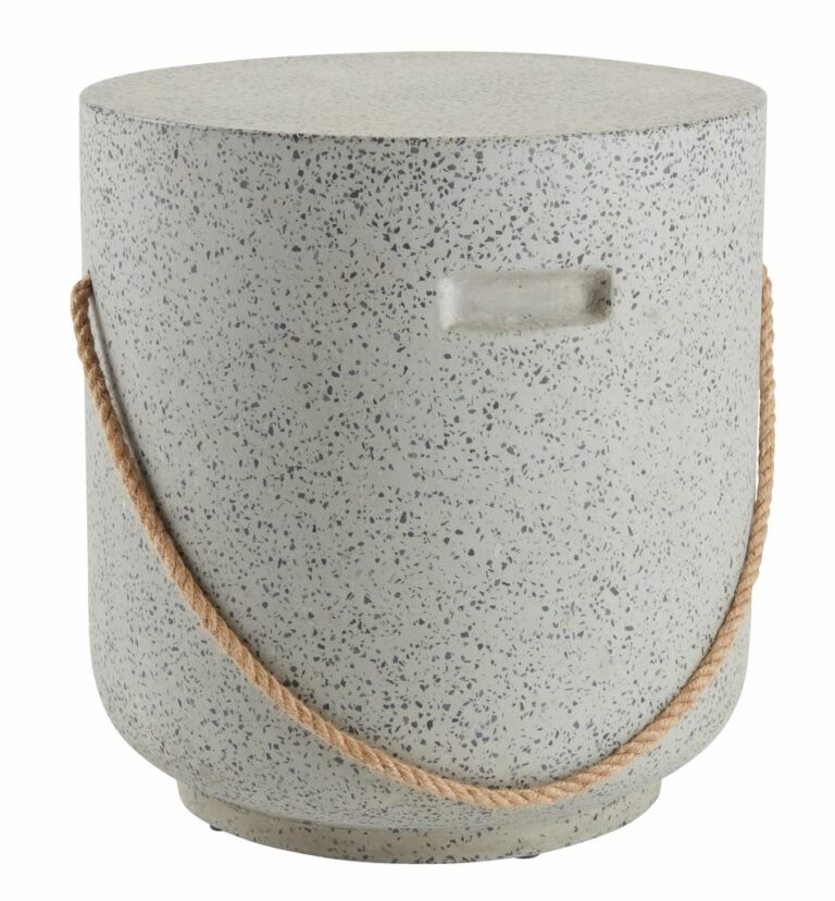 Stool PIROL D.37xH40 grey - JYSK