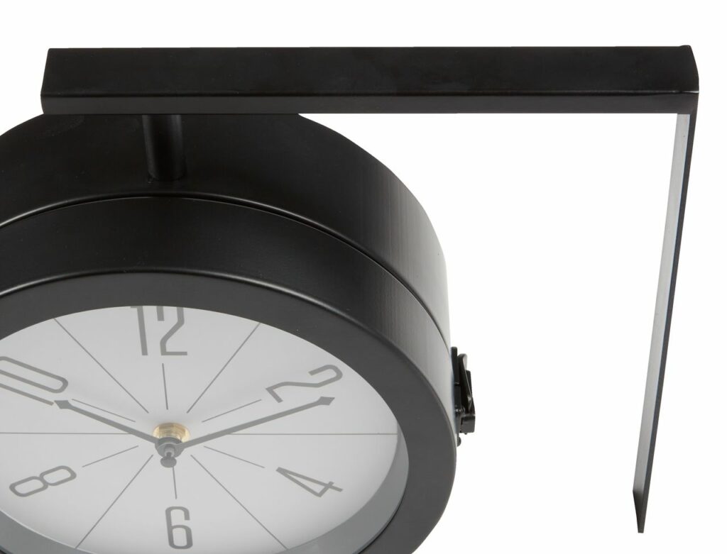 Clock JANNIK D.21cm white/black JYSK