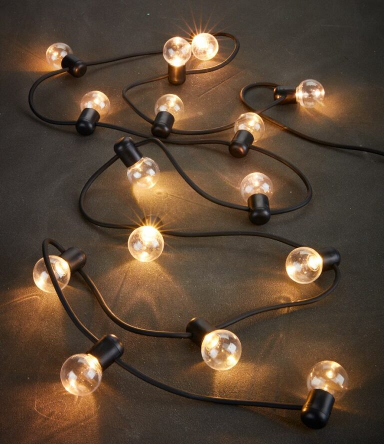 LED string lights HERLUF L210cm w/15 LED JYSK