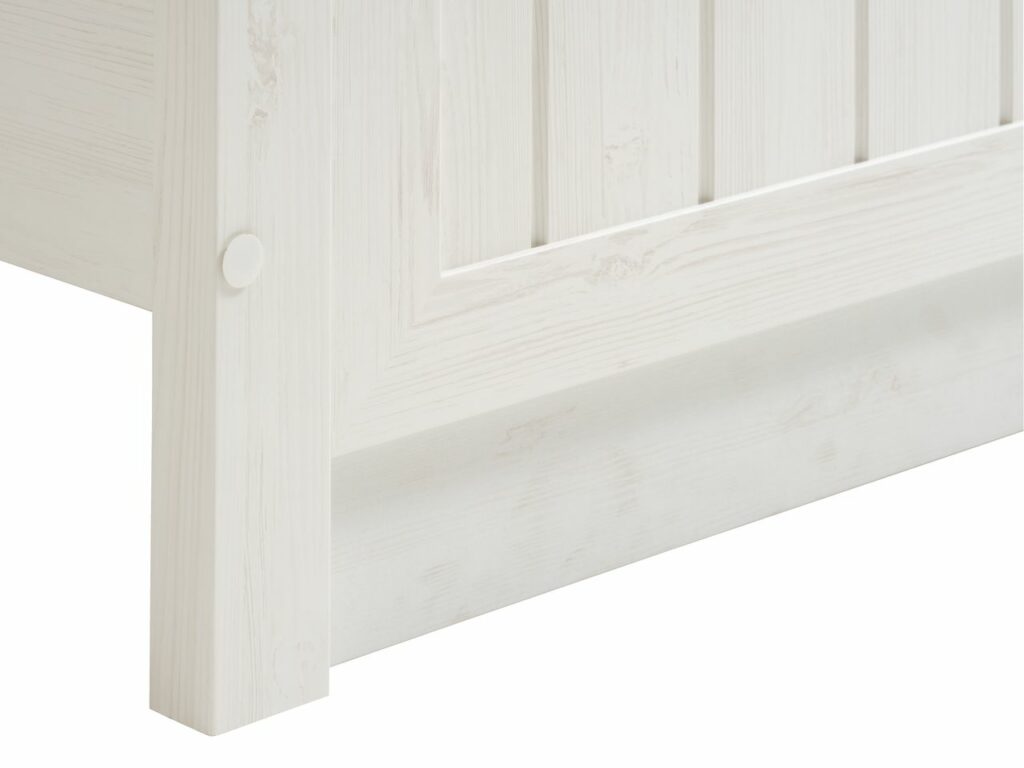 Bed frame MARKSKEL 180x200 oak/white JYSK