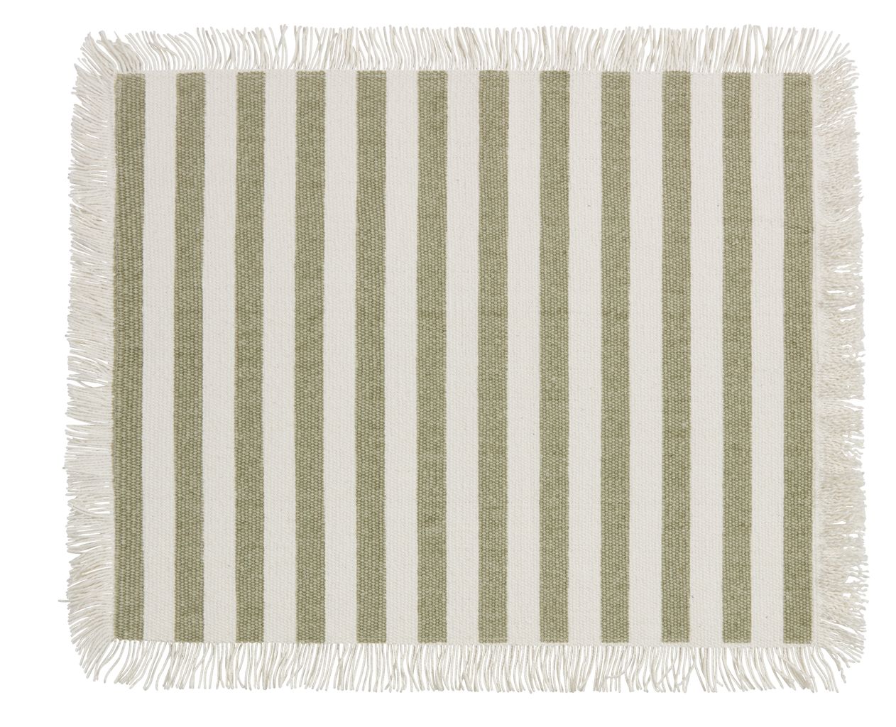 Place mat HICKORY 38x45 white/green - JYSK