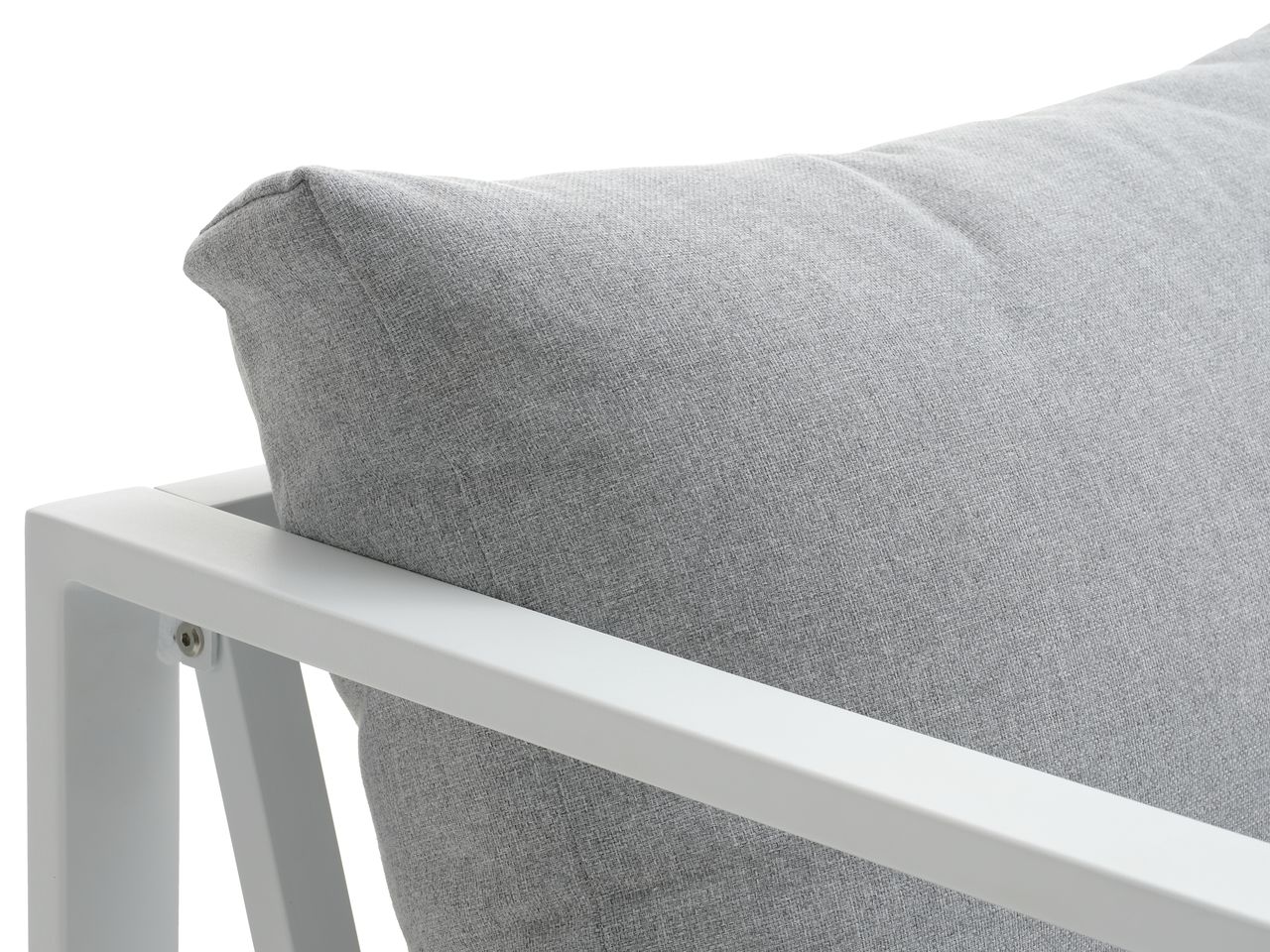 Lounge set VASTO 4 pers. white - JYSK