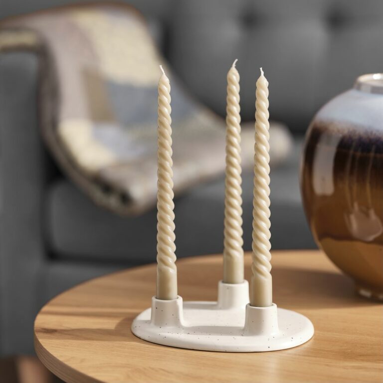 Candle holder LAURITS W14xL18xH4cm JYSK