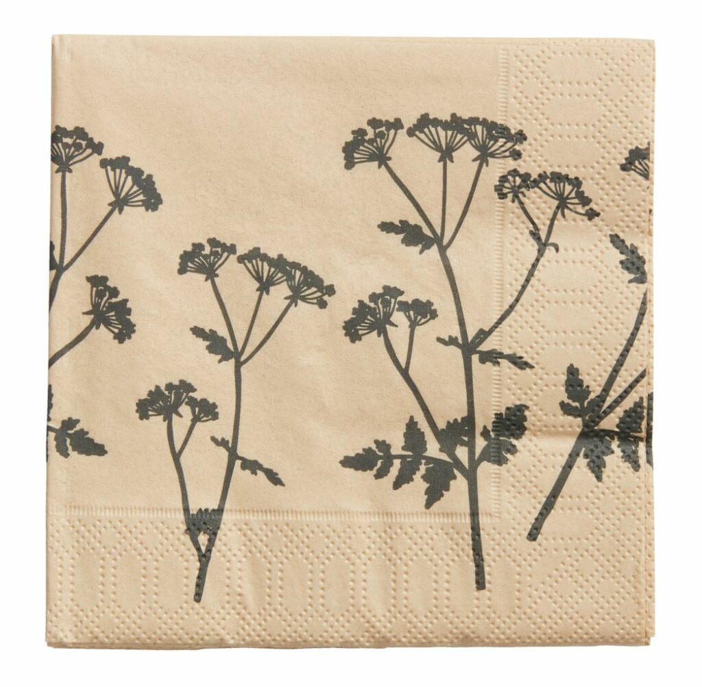 Paper napkins PHILIP 24x24cm 20pcs/pk JYSK