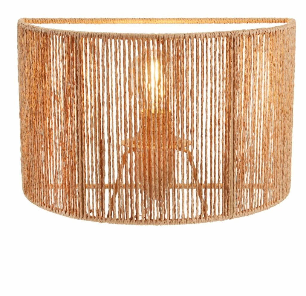 Wall lamp LINUS W12xL25xH16cm natural JYSK