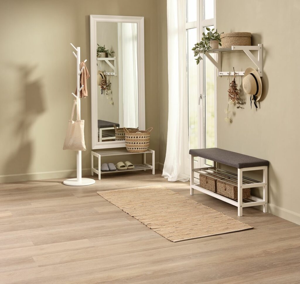 Coat stand CIRKELHUSE white JYSK