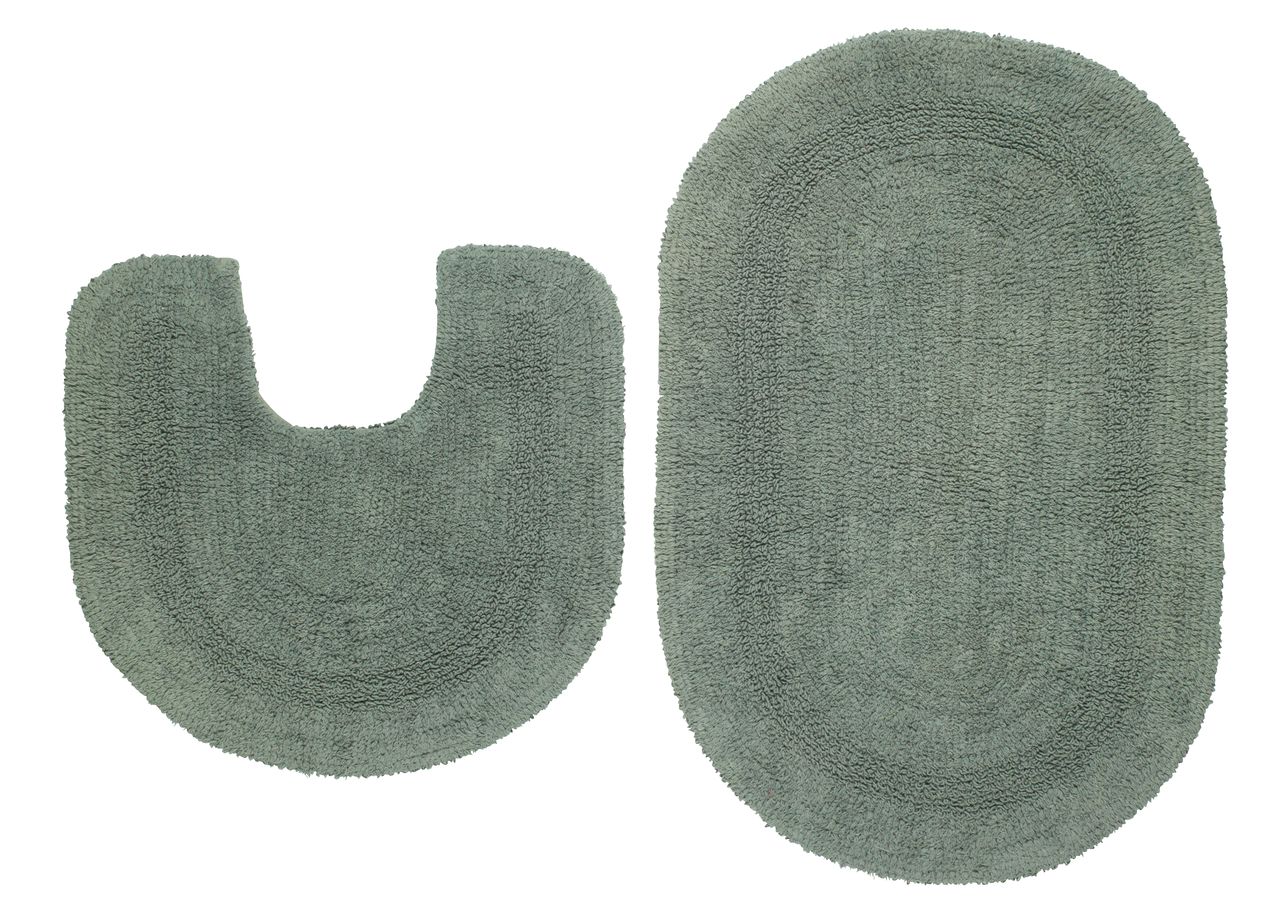 2 pcs bath mat set LERDALA ass - JYSK