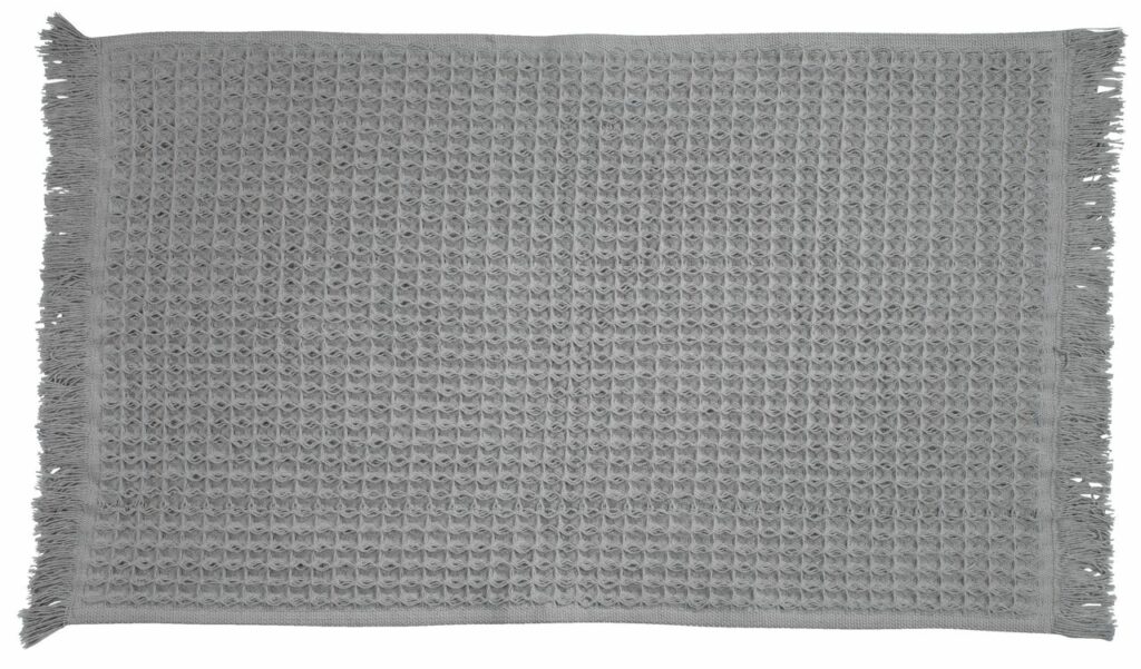 Bath Mat NORUNDA 50x80 waffle grey JYSK