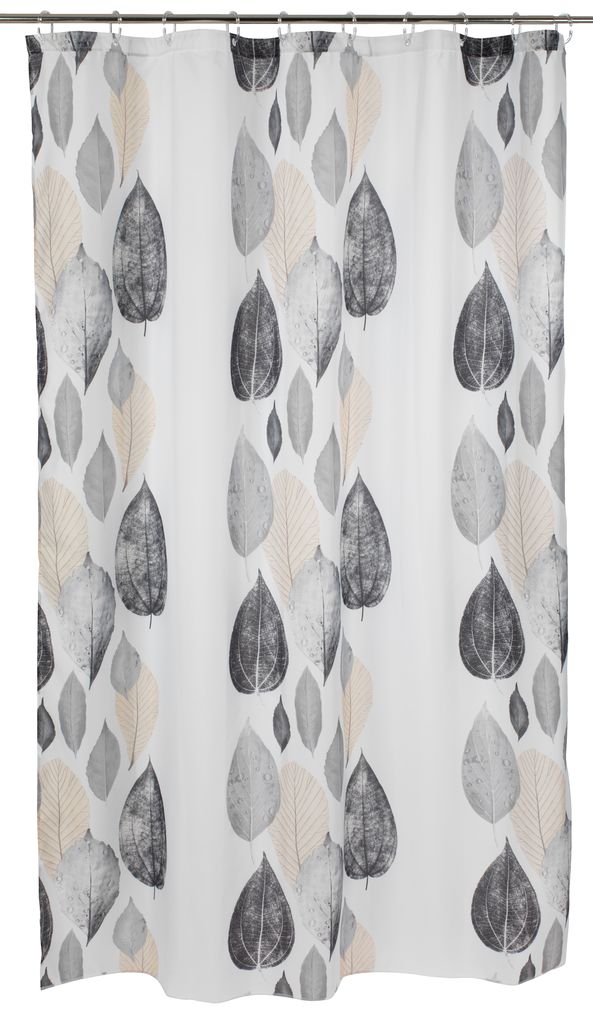 Shower curtain NYLAND 150x200 grey - JYSK