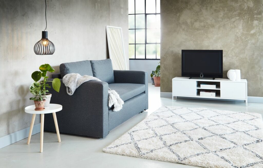 Sofa bed BRYRUP grey JYSK