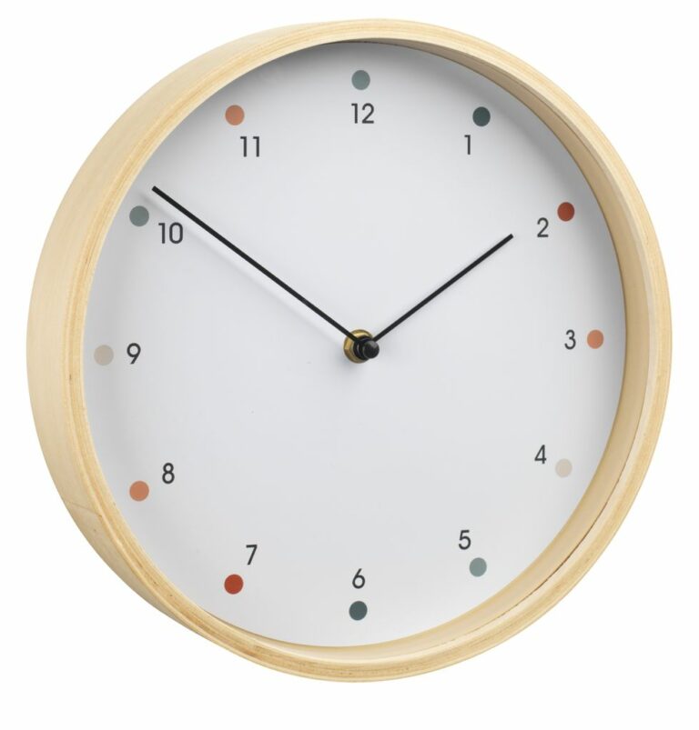 Wall clock HERMAN D.26cm white JYSK
