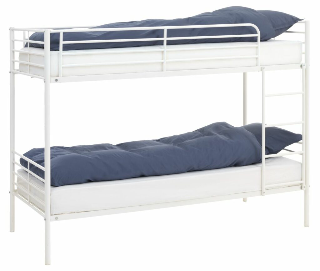 Bunk bed PLOVSTRUP 2x90x200 white JYSK