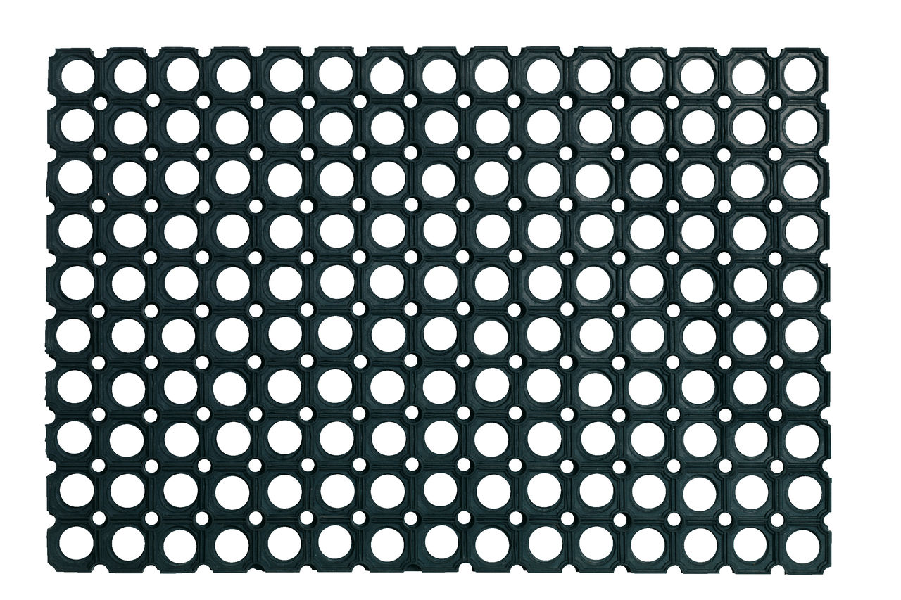 Doormat HVIDPIL 60x80 black JYSK