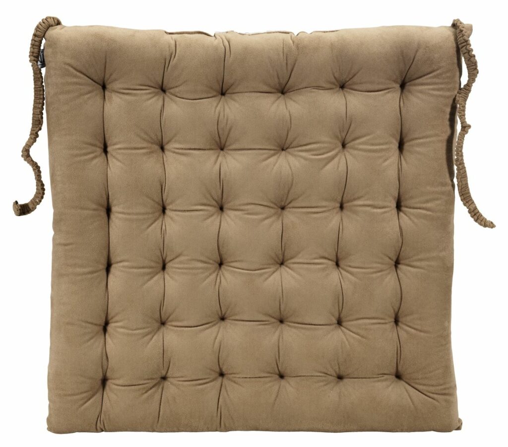Chair cushion ANTEN 43x43x5 brown - JYSK