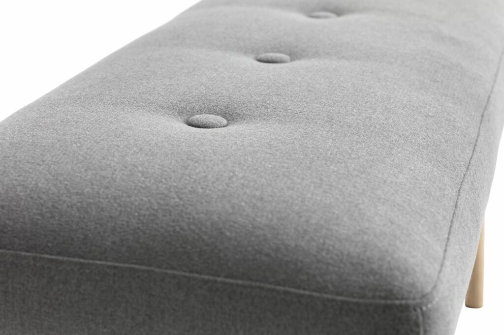 Bench EGEDAL light grey JYSK