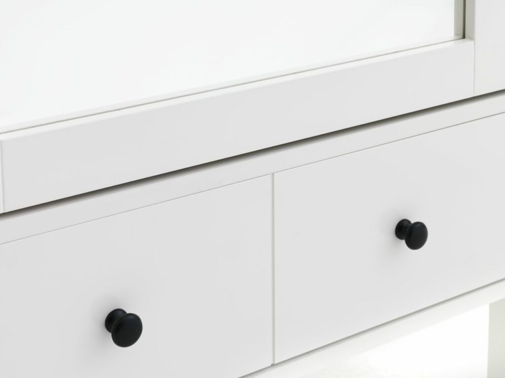 Hallway unit TERPET w/mirror white JYSK