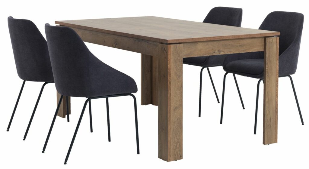 Dining table VEDDE 90x160 wild oak JYSK