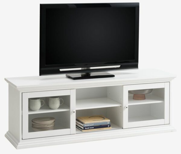 TV bench FREDENSBORG white - Image 5