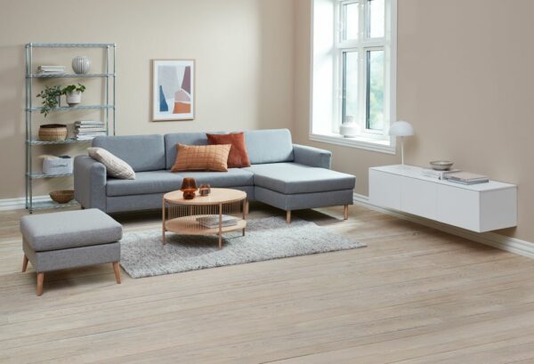 Coffee table SNESLEV D.70 oak colour - Image 3
