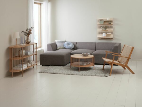 Coffee table SNESLEV D.70 oak colour - Image 5