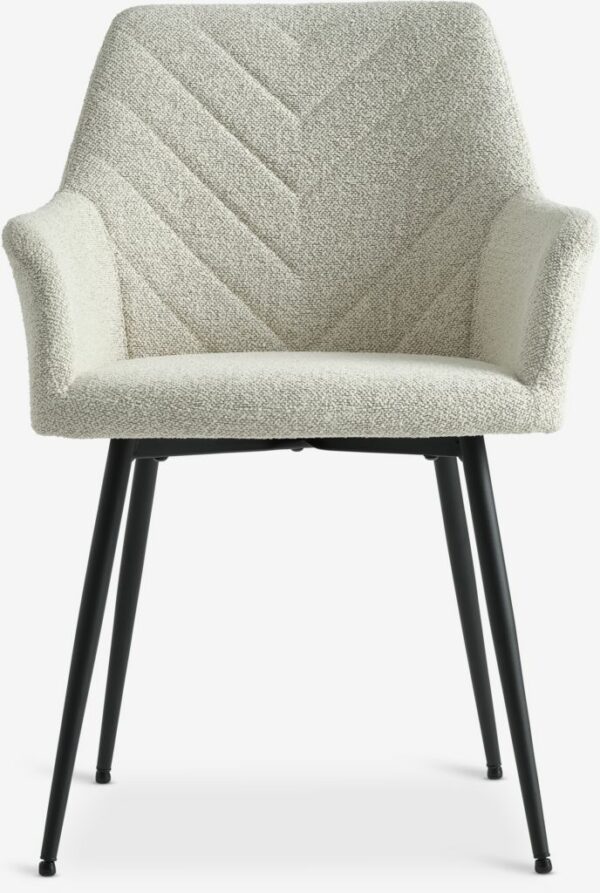 Dining chair PURHUS off-white/black - Image 7