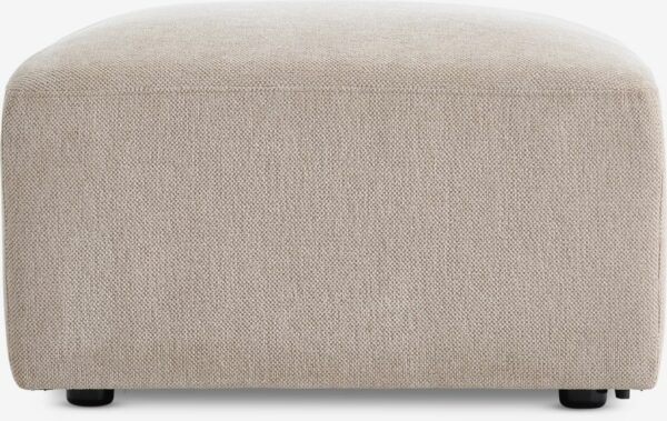 Sofa module SKEJBY chaise longue/pouffe sand fabric - Image 6