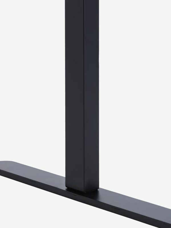 Height adj. desk SVANEKE 70x140 oak colour/black - Image 4
