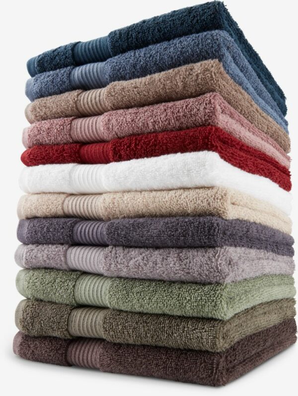 Bath towel KARLSTAD 70x140 dark brown KRONBORG - Image 7